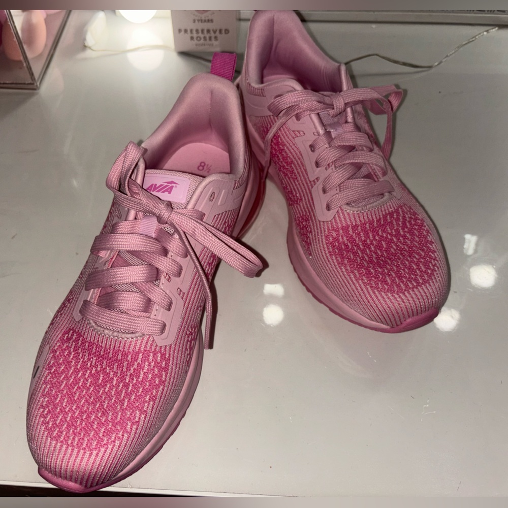 Avia Women's Pink Athletic Sneakers